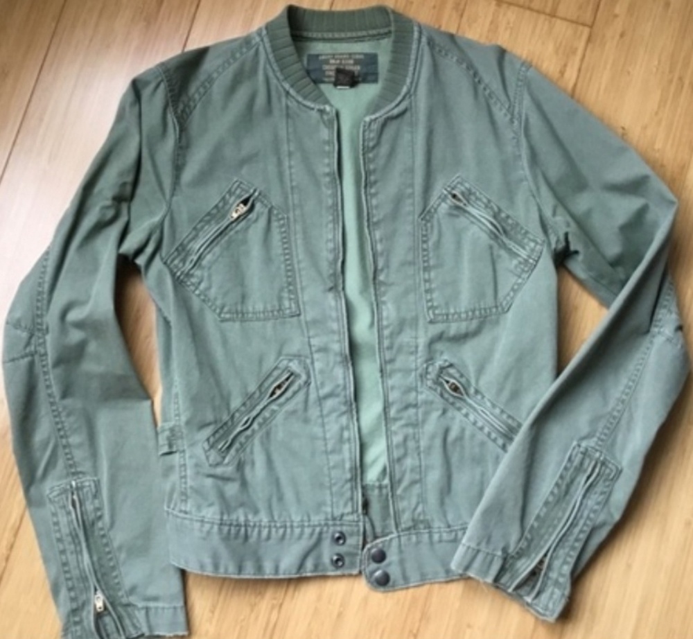 NWOT Lucky Brand military bomber jacket